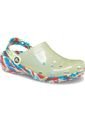 Crocs Unisexo  Classic Translucent Marbled Clog Zuecos Multicolor 207407 de Crocs