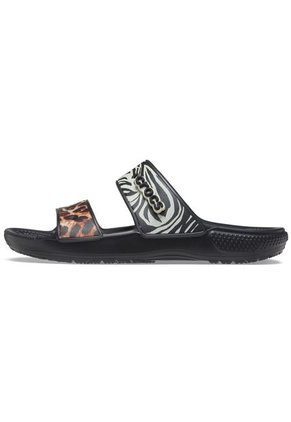 Crocs Unisexo  Classic Crocs Animal Remix Sandal Sandalias Negro 207847
