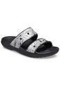 Crocs Unisexo  Classic Crocs Disco Sandal Sandalias Negro 208122 de Crocs