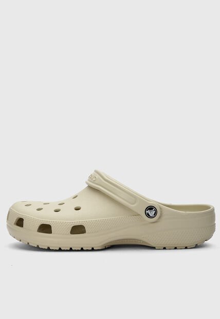 Zuecos Crocs Classic Beige