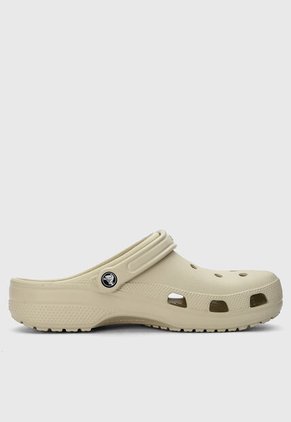 Zuecos Crocs Classic Beige