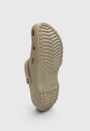 Zuecos Crocs Classic Beige