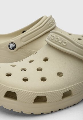 Zuecos Crocs Classic Beige