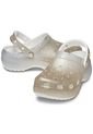 Crocs Mujer  Classic Platform Ombre Glitter Clog Zuecos Multicolor 207933 de Crocs