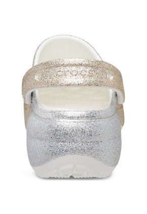 Crocs Mujer Classic Platform Ombre Glitter Clog Zuecos Multicolor 207933