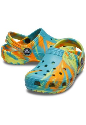 Crocs Niños Classic Marbled Clog Zuecos Multicolor 206838
