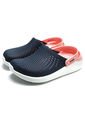Playera Azul-Salmón Crocs de Crocs