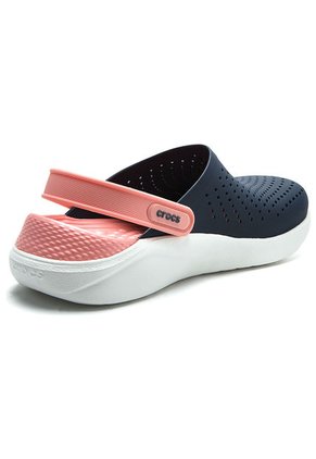 Playera Azul-Salmón Crocs