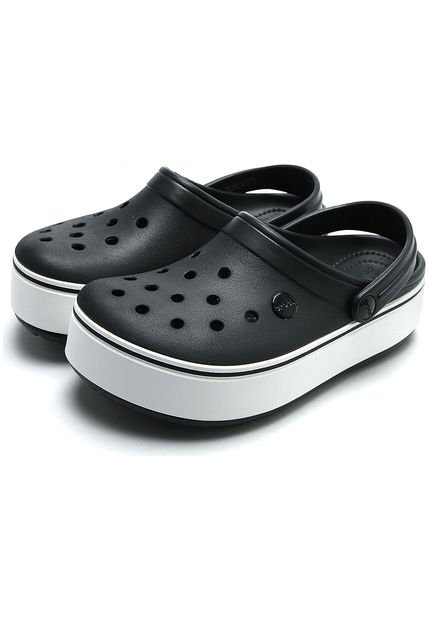 Playera Negro-Blanco Crocs Compra Ahora Dafiti Colombia