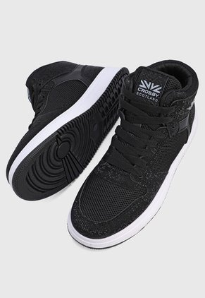 Tenis Lifestyle Negro-Blanco CROSBY