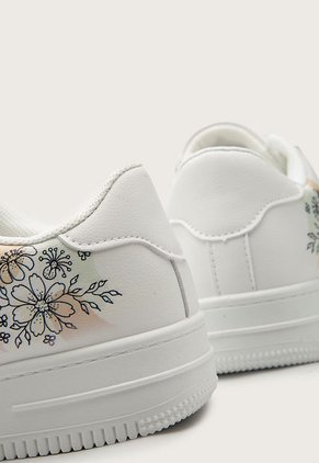 Tenis Lifestyle Blanco-Multicolor Crosby