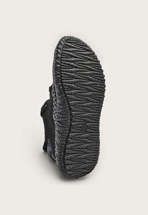 Tenis Lifestyle Negro-Gris Crosby Kids	