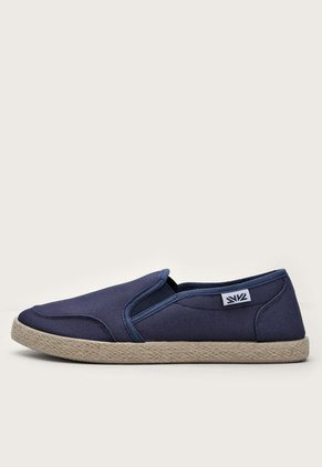 Alpargata Azul Navy-Caqui CROSBY