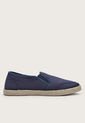 Alpargata Azul Navy-Caqui CROSBY de CROSBY