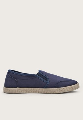 Alpargata Azul Navy-Caqui CROSBY