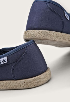 Alpargata Azul Navy-Caqui CROSBY