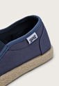 Alpargata Azul Navy-Caqui CROSBY de CROSBY