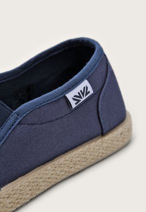 Alpargata Azul Navy-Caqui CROSBY