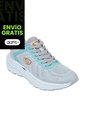 Zapatos Deportivos Mantra Para Mujer Gris Claro Cross Trekkers 201106 Payless de Cross Trekkers