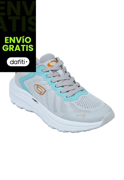 Zapatos Deportivos Mantra Para Mujer Gris Claro Cross Trekkers 201106 Payless