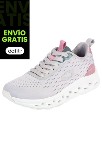 Zapatos Deportivos Motus Para Mujer Gris Claro Cross Trekkers 201342 Payless Cross Trekkers