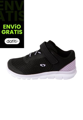 Zapatos Deportivos Gusto Para Niña Pequeña Negro Cross Trekkers 200925 Payless Cross Trekkers