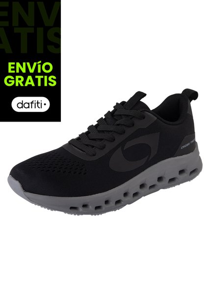Zapatos Deportivos Motus Para Hombre Negro Cross Trekkers 199871 Payless