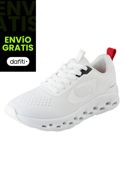 Zapatos Deportivos Motus Para Mujer Blanco Cross Trekkers 199863 Payless