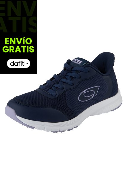 Zapatos Deportivos Quixstep Para Mujer Azul Cross Trekkers 199859 Payless