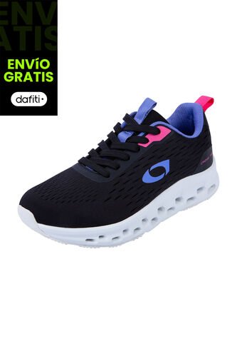Zapatos Deportivos Motus Para Mujer Negro Cross Trekkers 200746 Payless Cross Trekkers