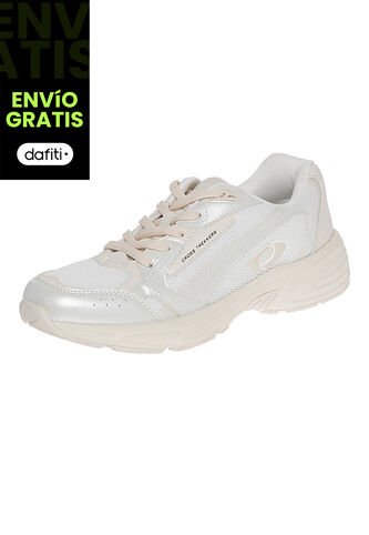 Zapatos Deportivos Para Mujer Blanco Cross Trekkers 201120 Payless Cross Trekkers