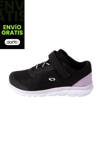 Zapatos Deportivos Gusto Para Niña Pequeña Negro Cross Trekkers 200925 Payless Cross Trekkers