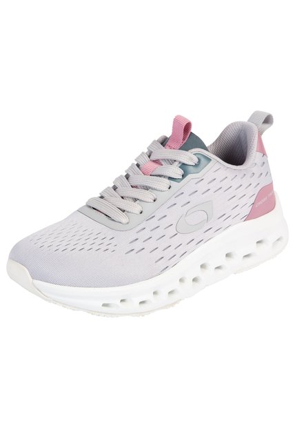Zapatos Deportivos Motus Para Mujer Gris Claro Cross Trekkers 201342 Payless
