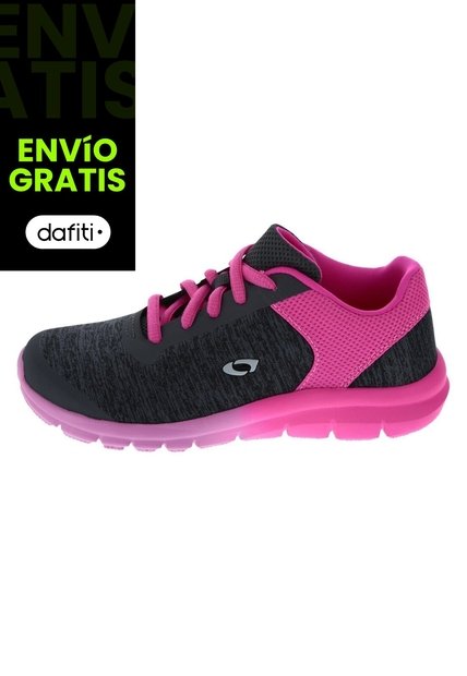 Tenis Gusto Xt Para Niñas Gris Claro Cross Trekkers 190049 Payless