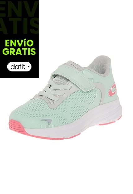 Tenis Versa Para Niña Pequeña Verde Claro Cross Trekkers 210149
