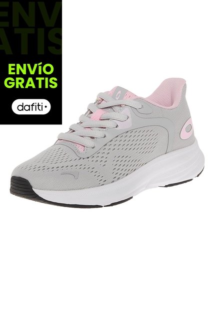 Zapatos Deportivos Versa Para Niña Gris Claro Cross Trekkers 210144