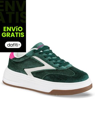 Tenis Slinder Verde Croydon Para Mujer Croydon
