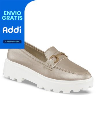 Mocasines Eulalia Oro Para Mujer Croydon Croydon