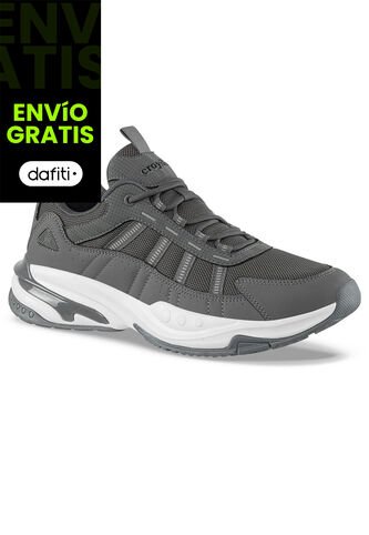 Tenis Urbanos Umodile Gris Osc Croydon Para Hombre Croydon