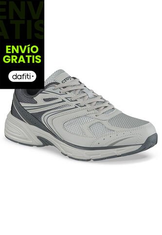 Tenis Urbanos Bilaro Gris-Gris Croydon Para Hombre Croydon