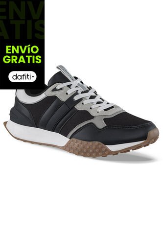 Tenis Urbanos Cohar Negro Croydon Para Hombre Croydon