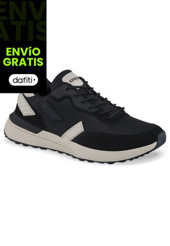 Tenis Urbanos Nexo Negro Croydon Para Hombre Croydon