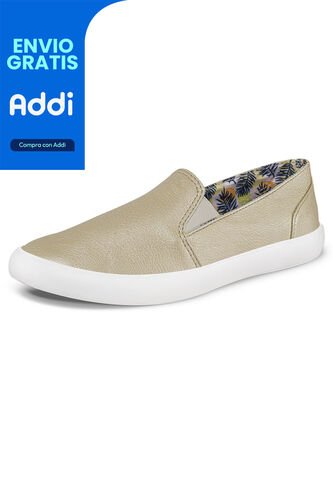 Tenis Rabi Beige Para Mujer Croydon Croydon