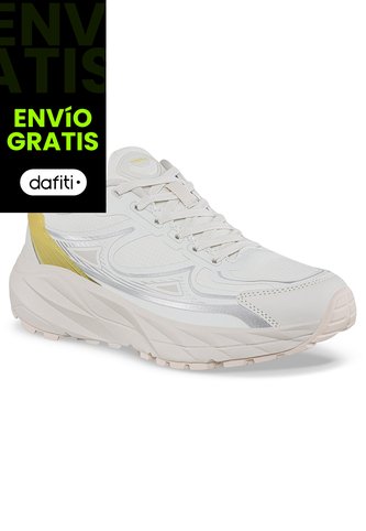 Tenis Trail Running Zorapi Beige Croydon Para Mujer Croydon