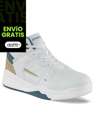 Tenis Urbanos Tiludo Blanco Croydon Para Hombre Croydon