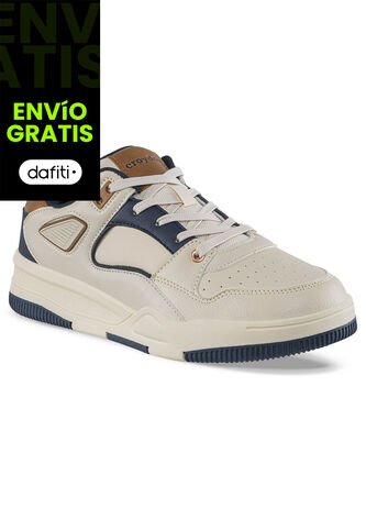 Tenis Urbanos Dixo Beige Croydon Para Hombre Croydon