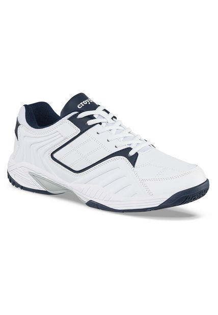 Tenis Running Tosag Blanco-Azul O Para Hombre Croydon