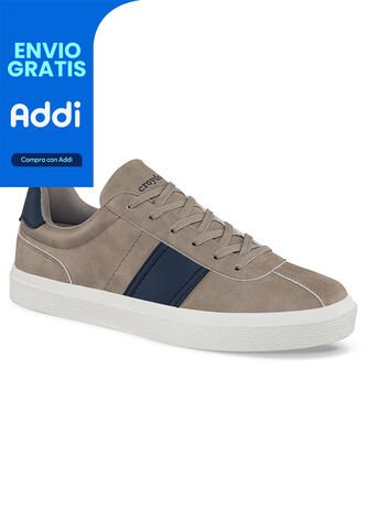 Tenis Branlo Café Claro Para Hombre Croydon Croydon