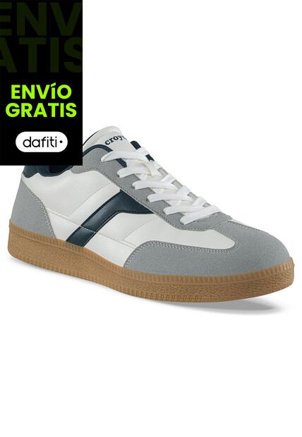 Tenis Casuales Ilor Azul Croydon Para Hombre