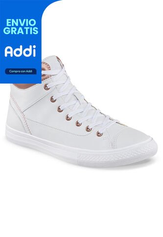 Botines Qamura Alto Rosa Para Mujer Croydon Croydon